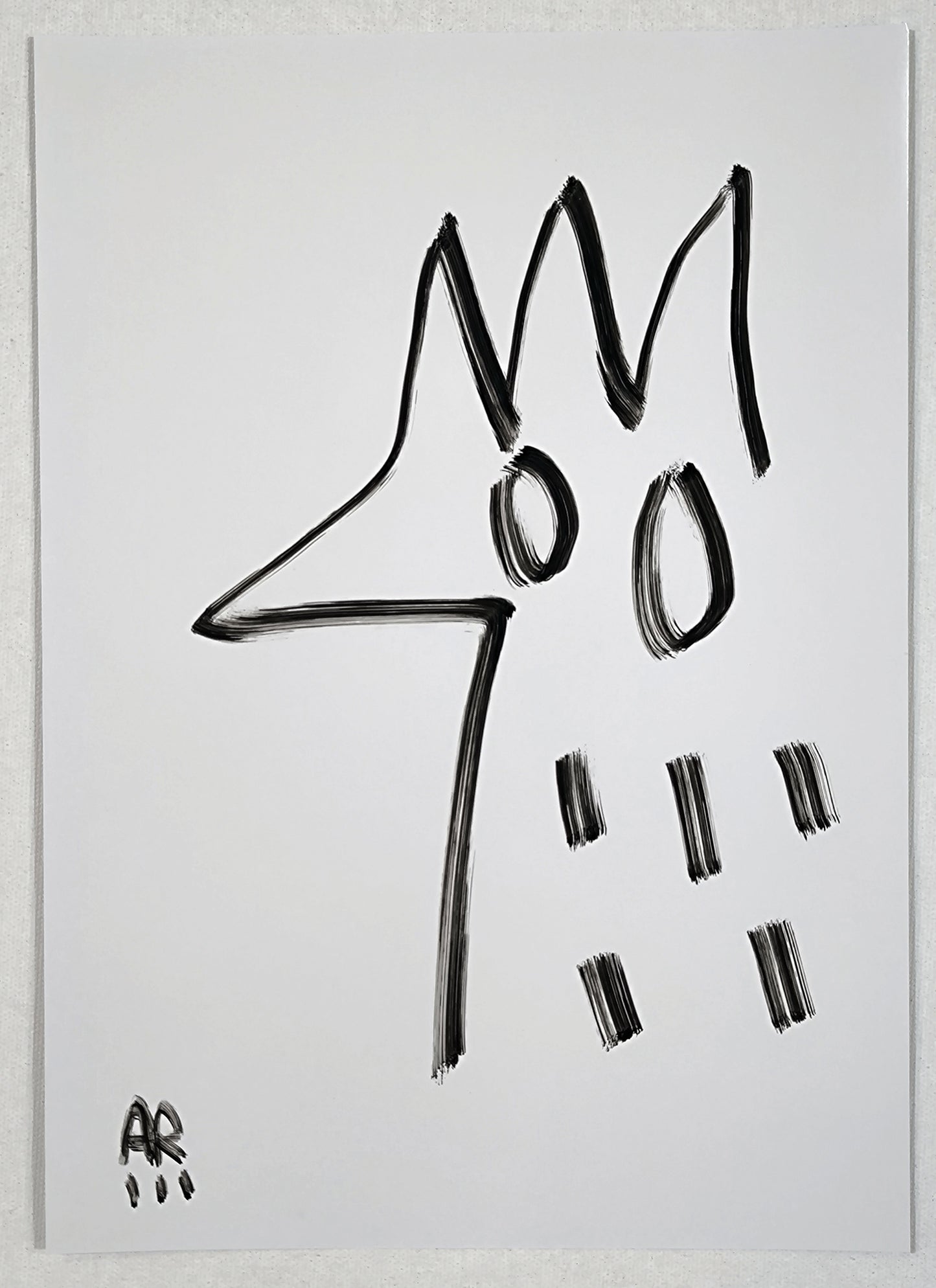 5 DRAWINGS B&W