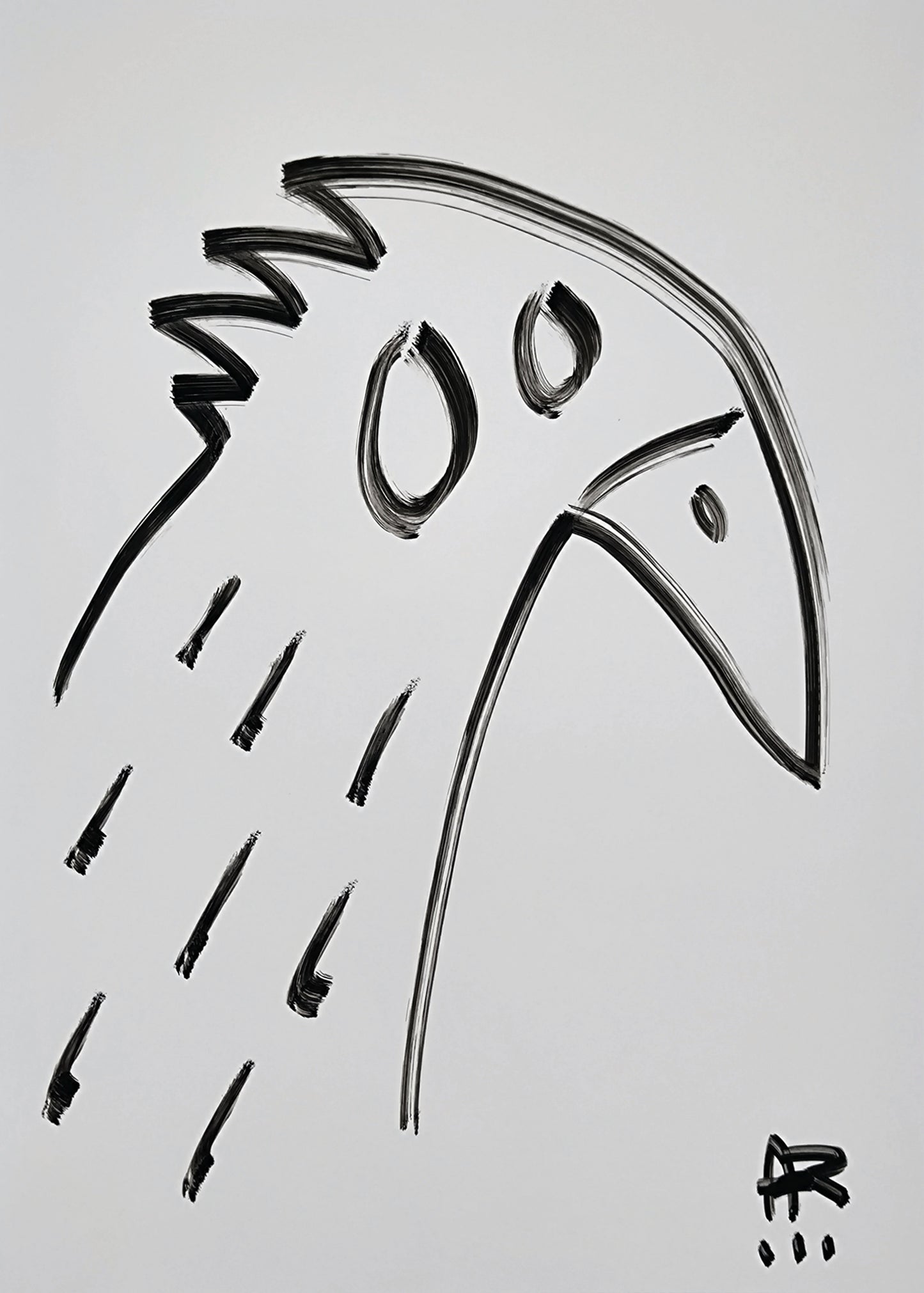 5 DRAWINGS B&W