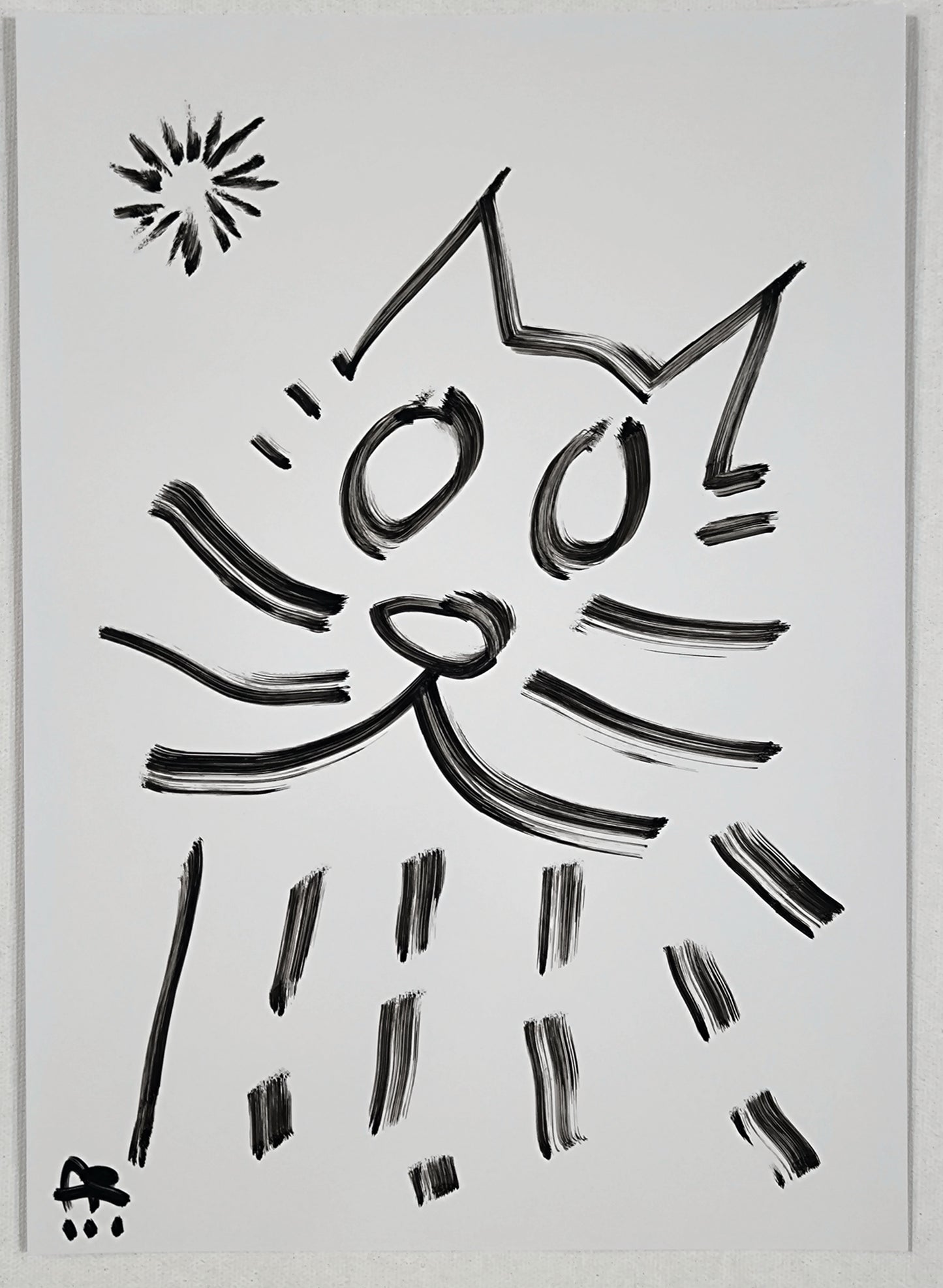 5 DRAWINGS B&W