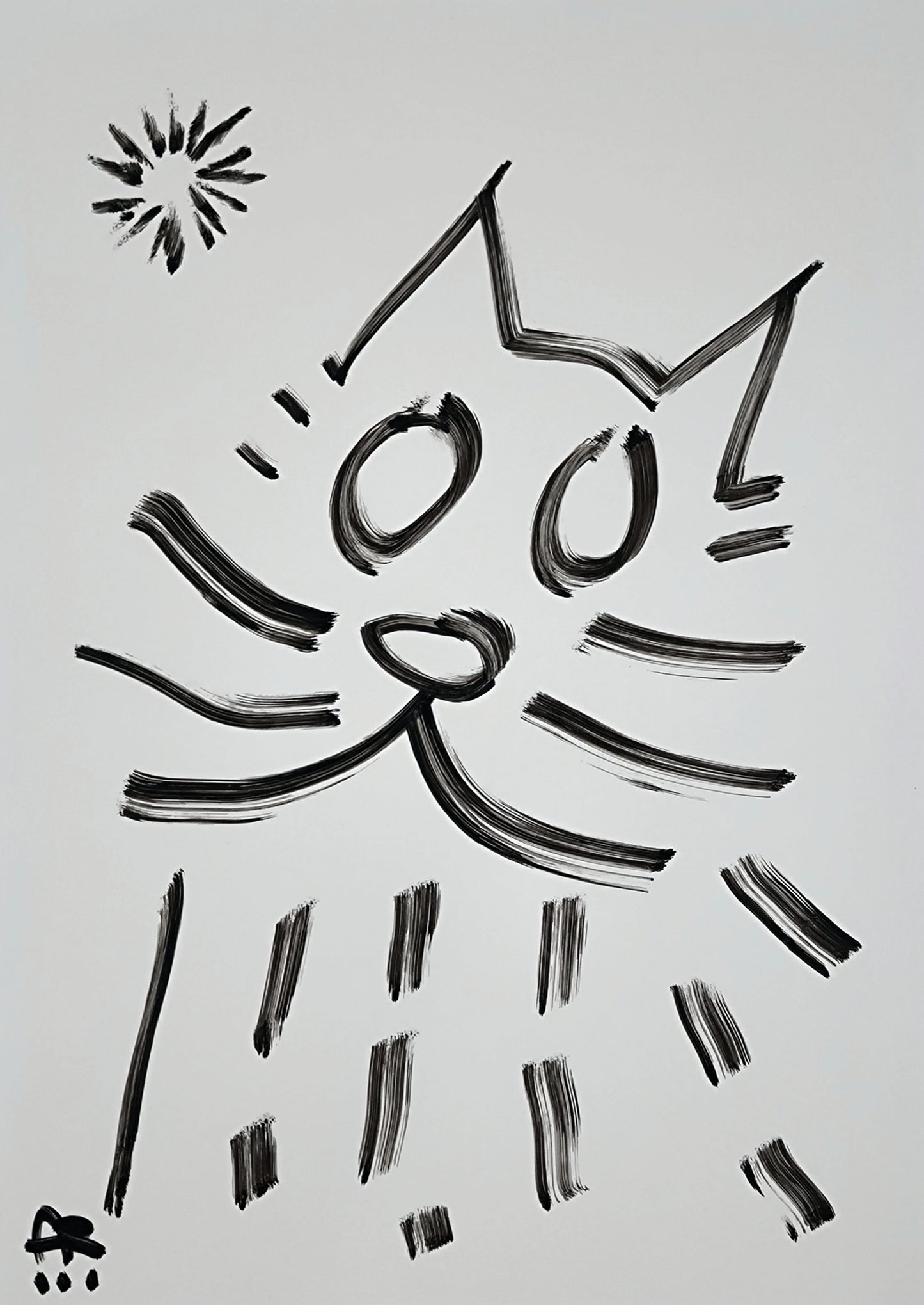 5 DRAWINGS B&W