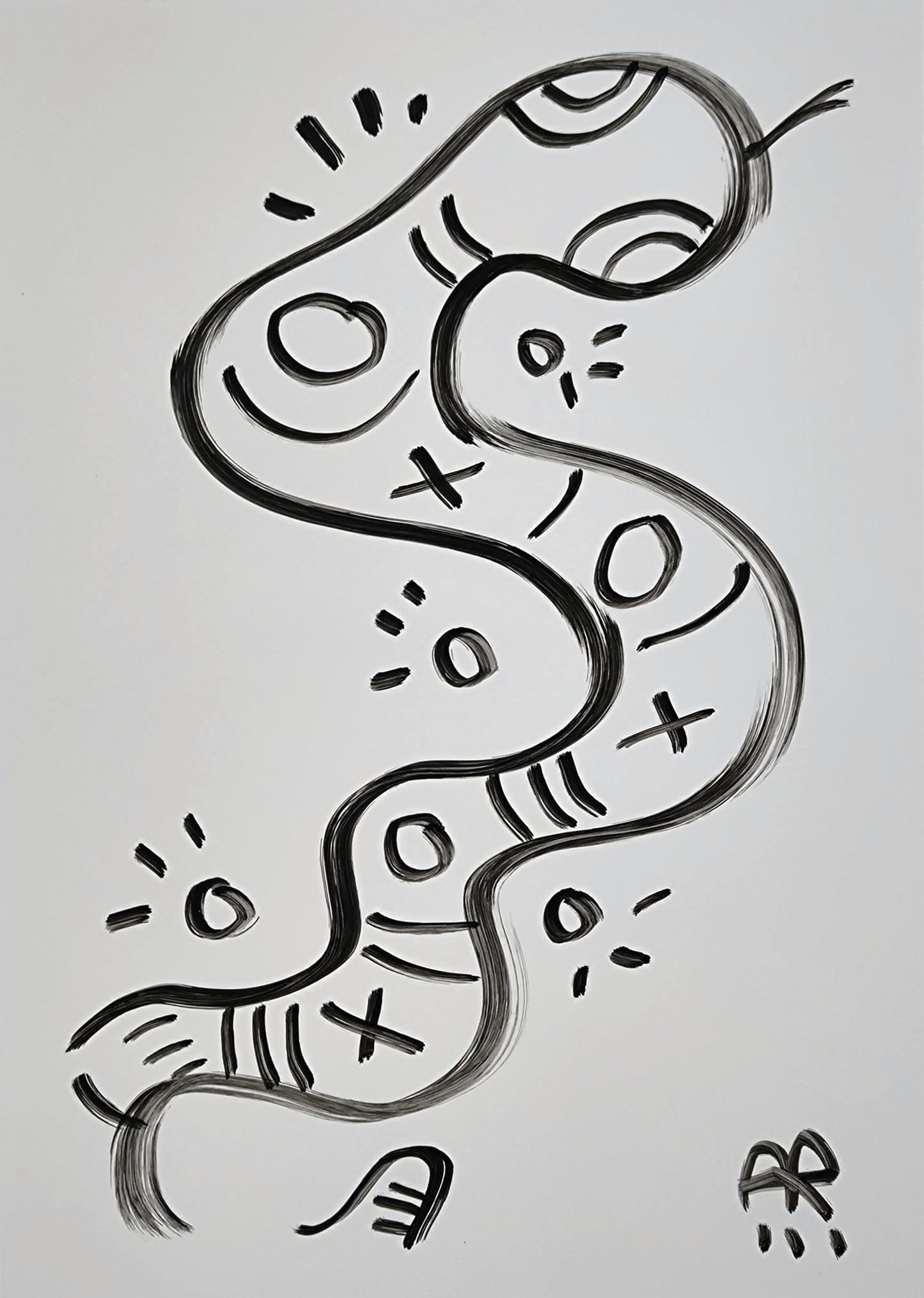 5 DRAWINGS B&W