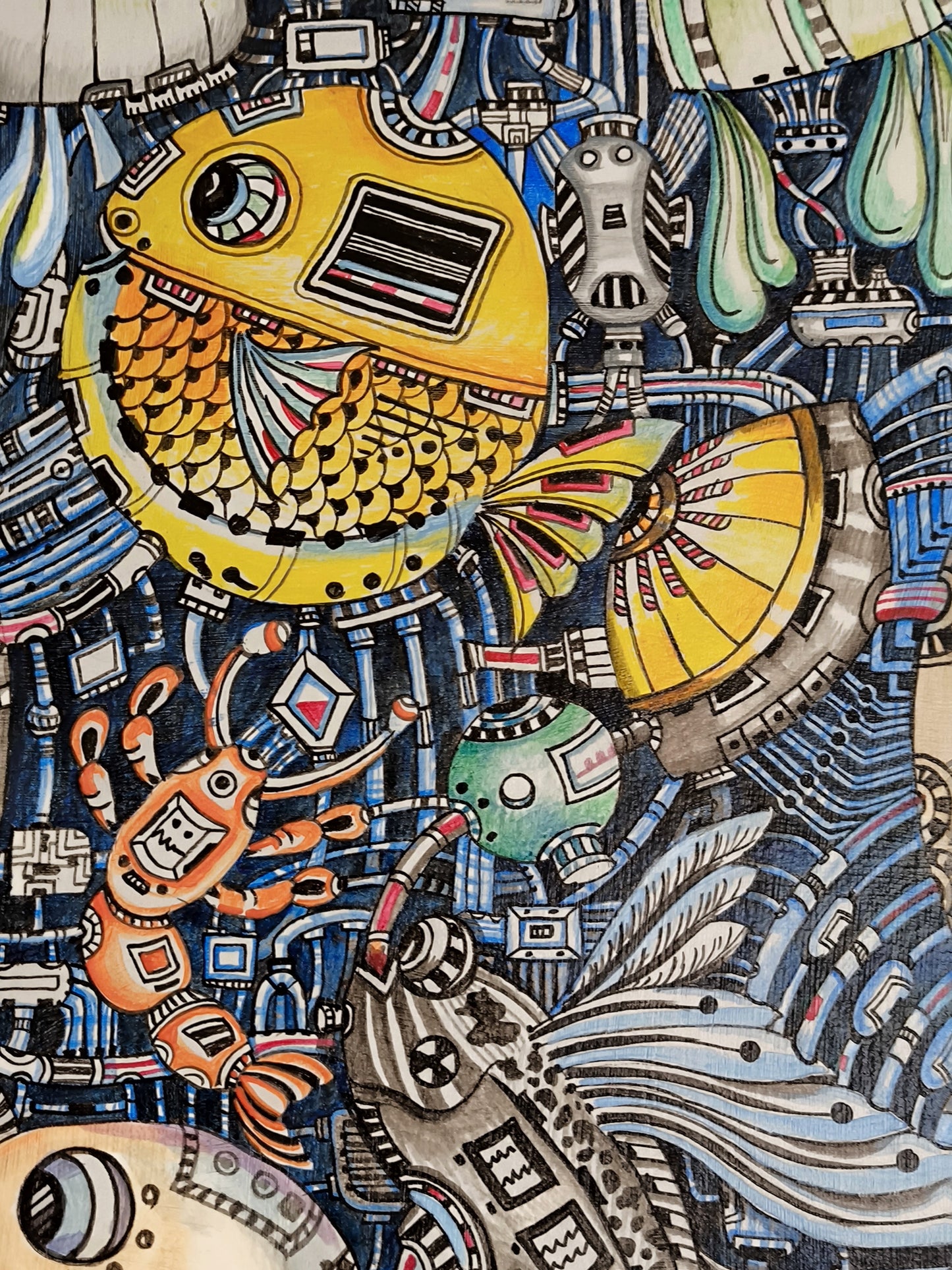 Evolution of living things "Thai artist"