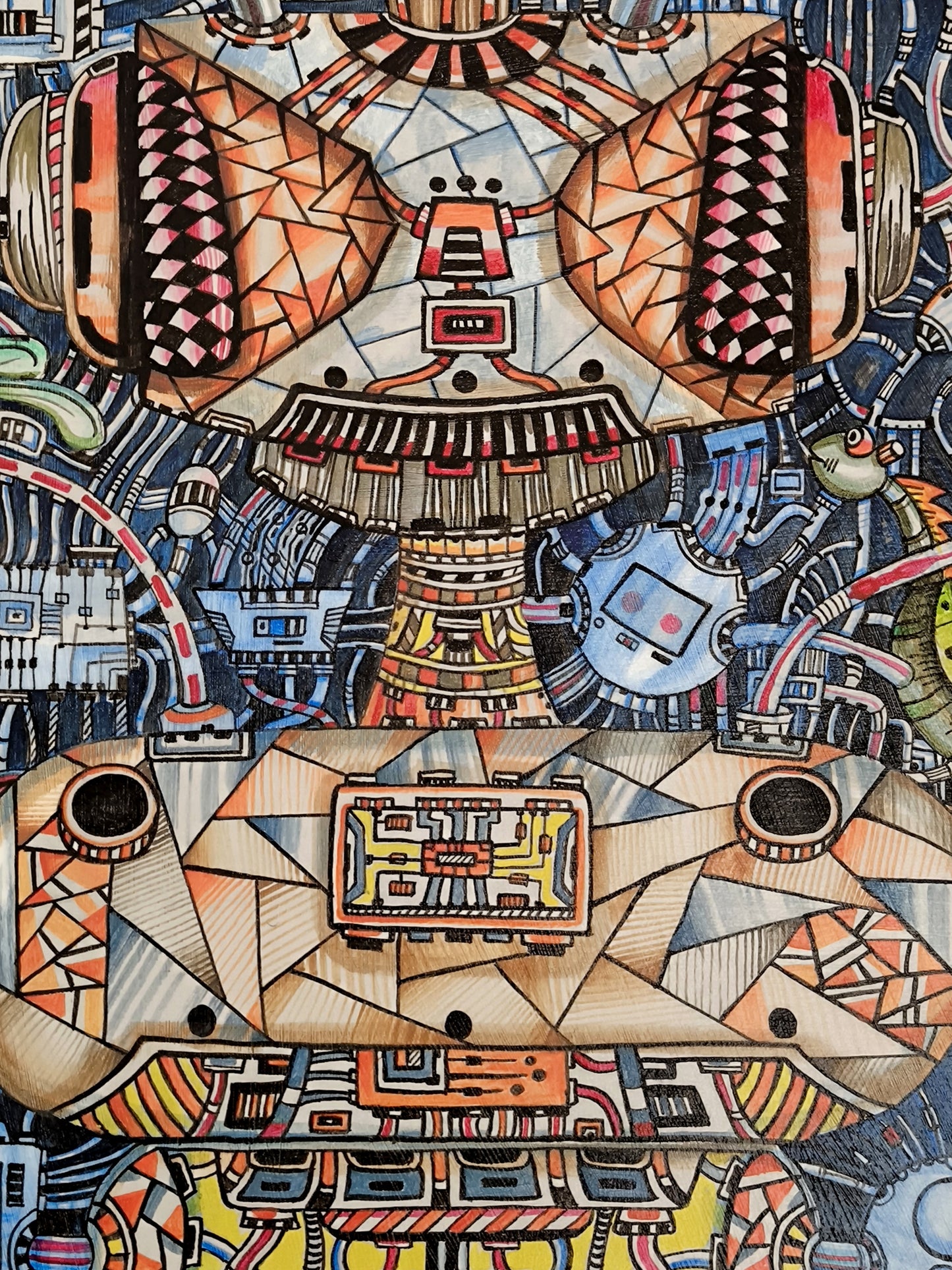 Evolution of living things "Thai artist"