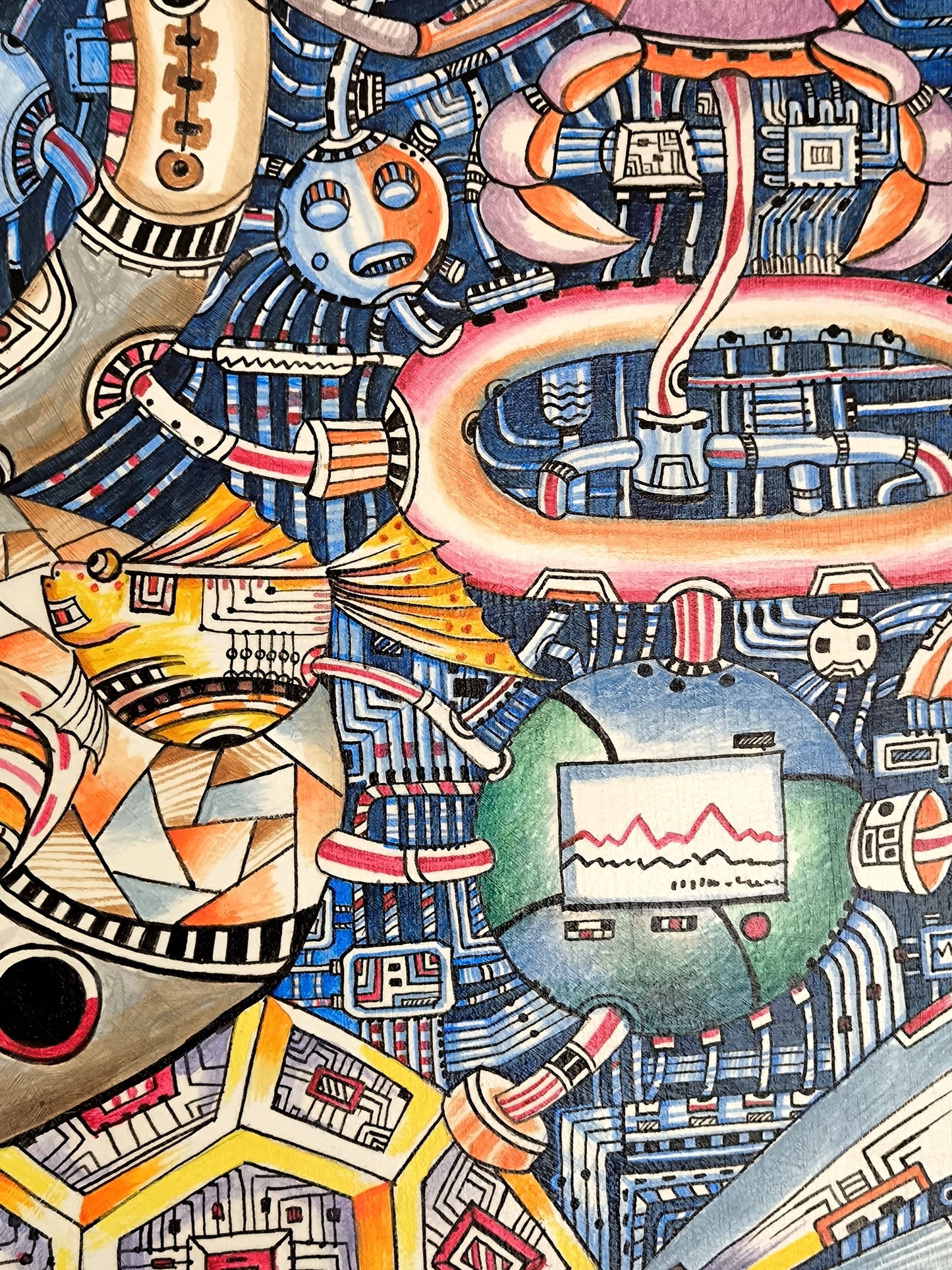 Evolution of living things "Thai artist"