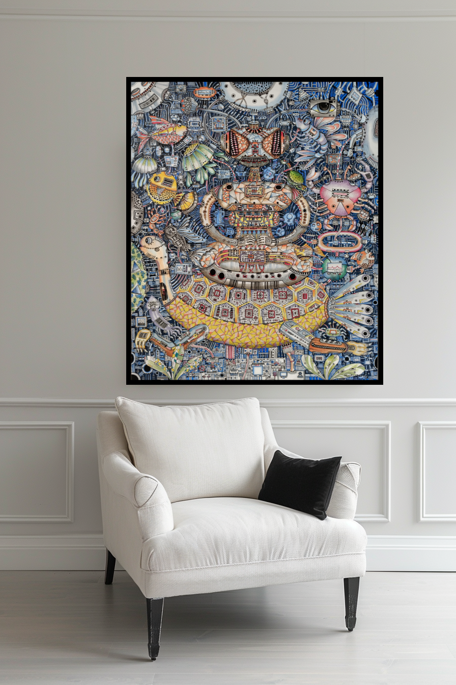 Evolution of living things "Thai artist"