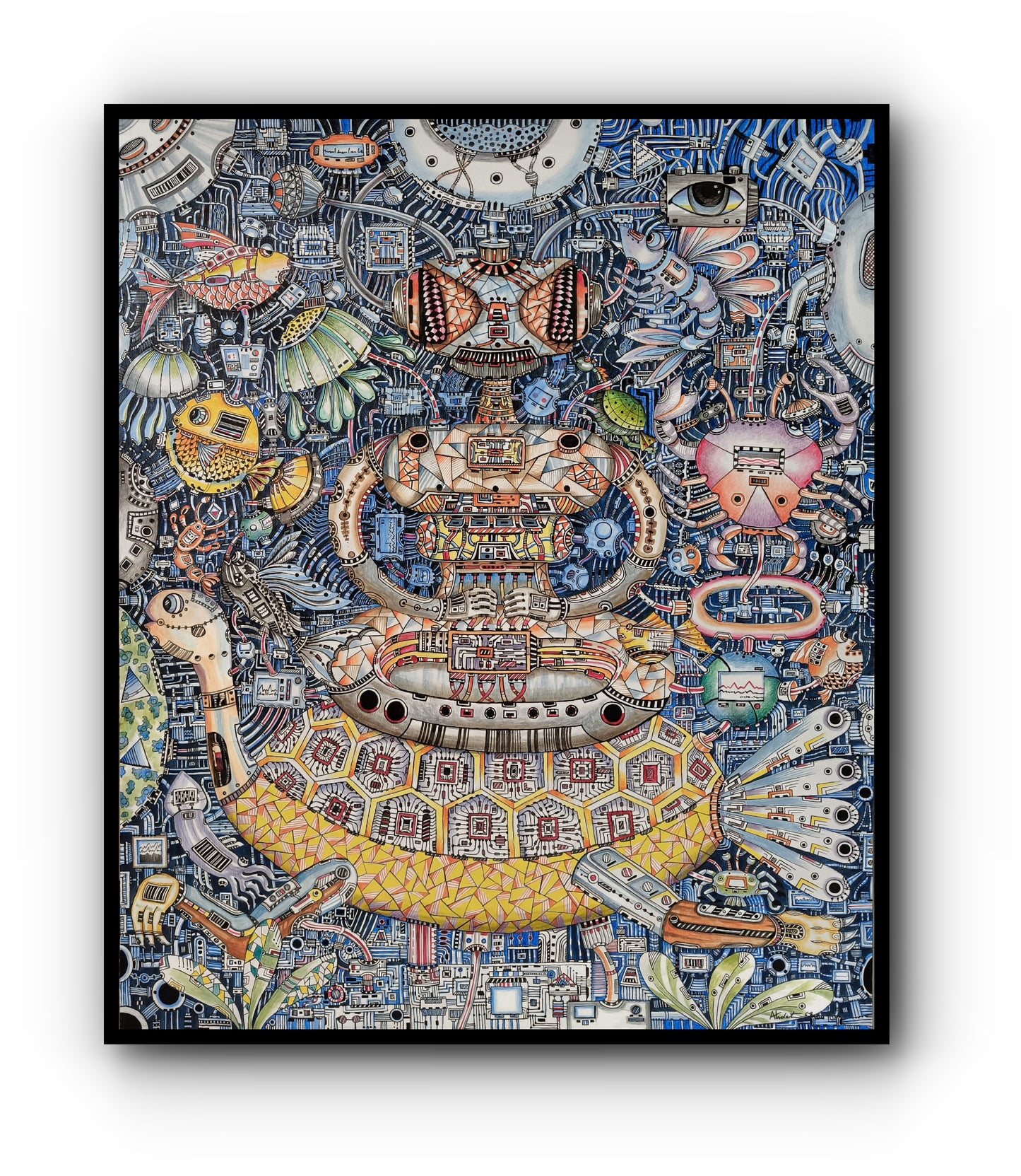 Evolution of living things "Thai artist"