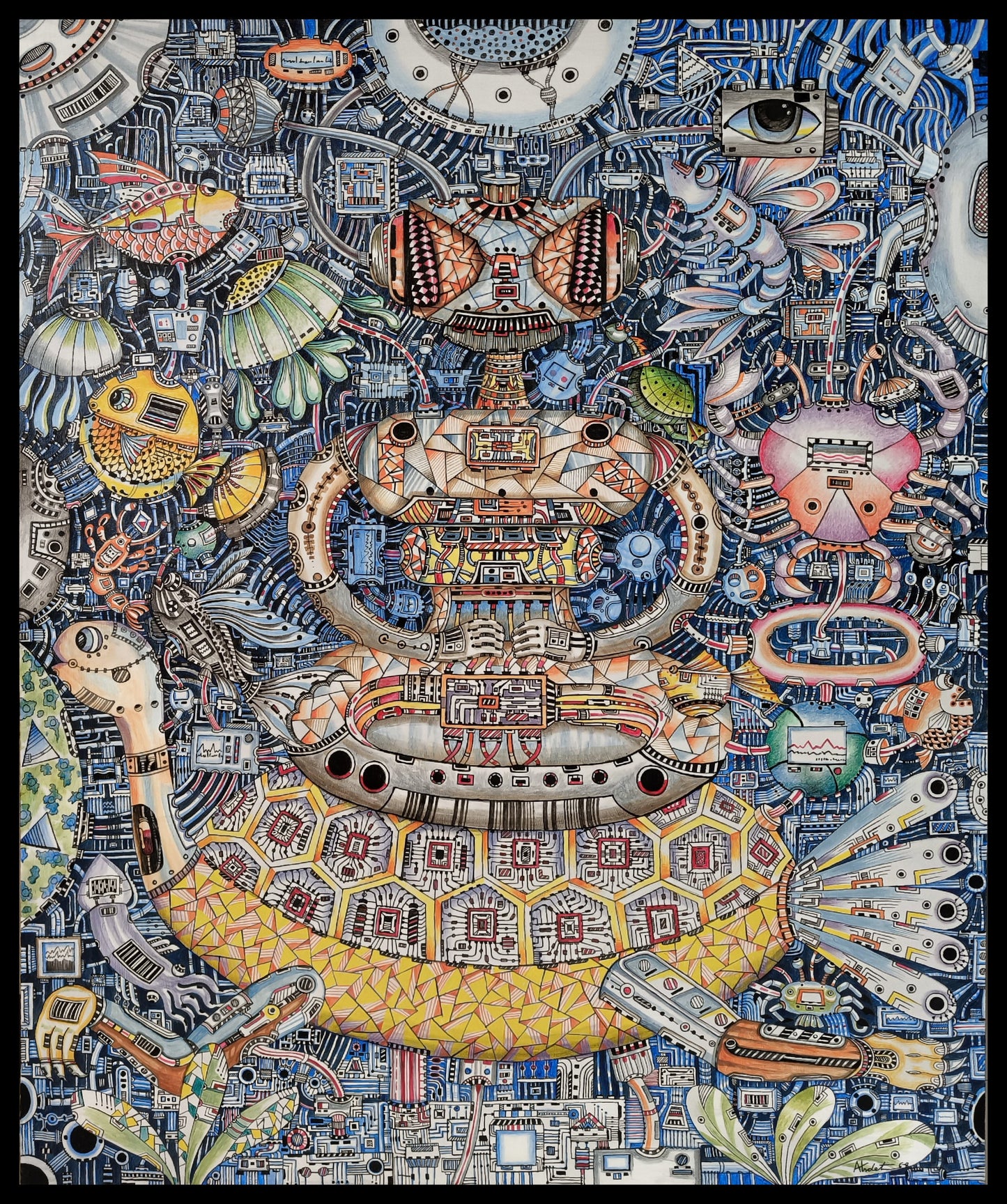 Evolution of living things "Thai artist"
