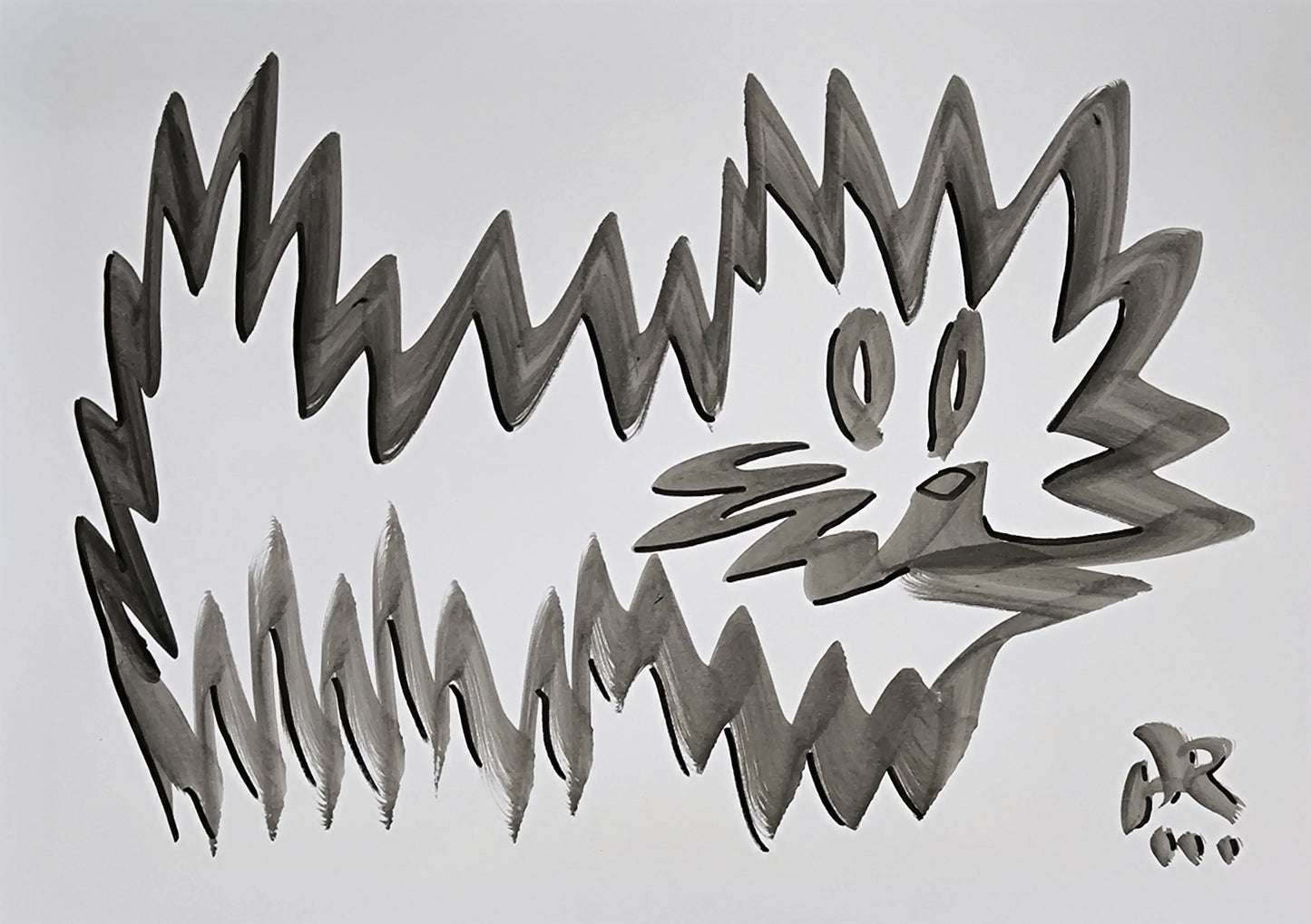 4 DRAWINGS B&W