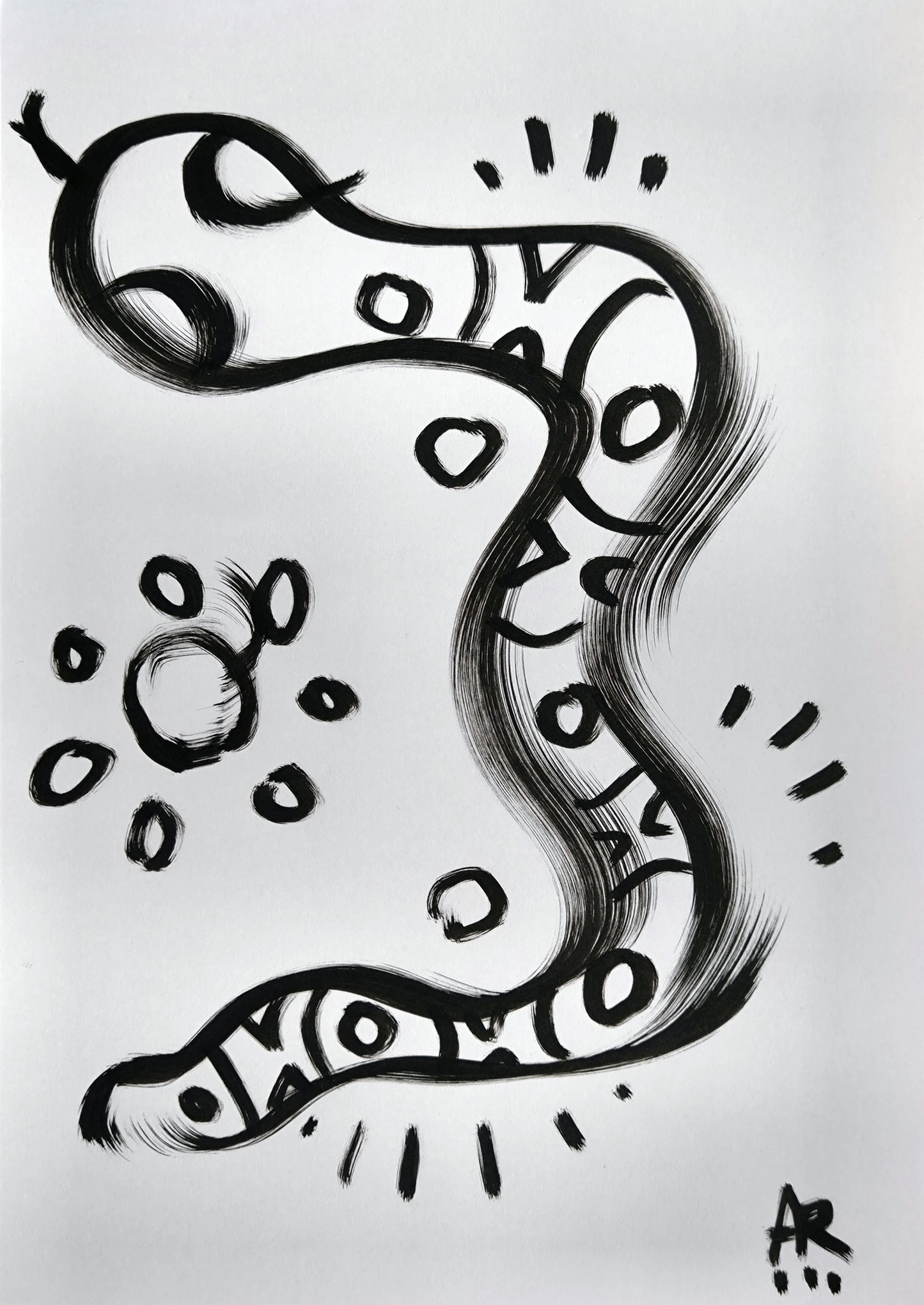 4 DRAWINGS B&W