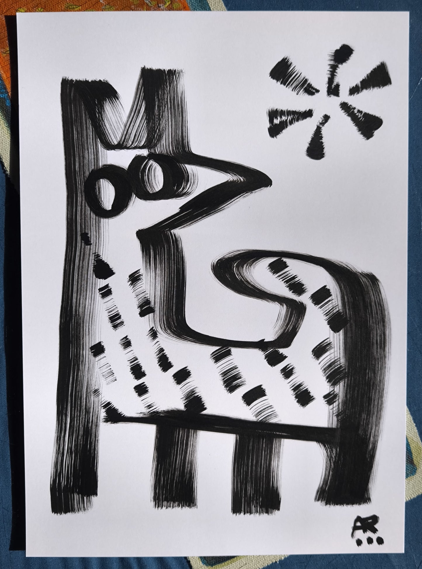 4 DRAWINGS B&W