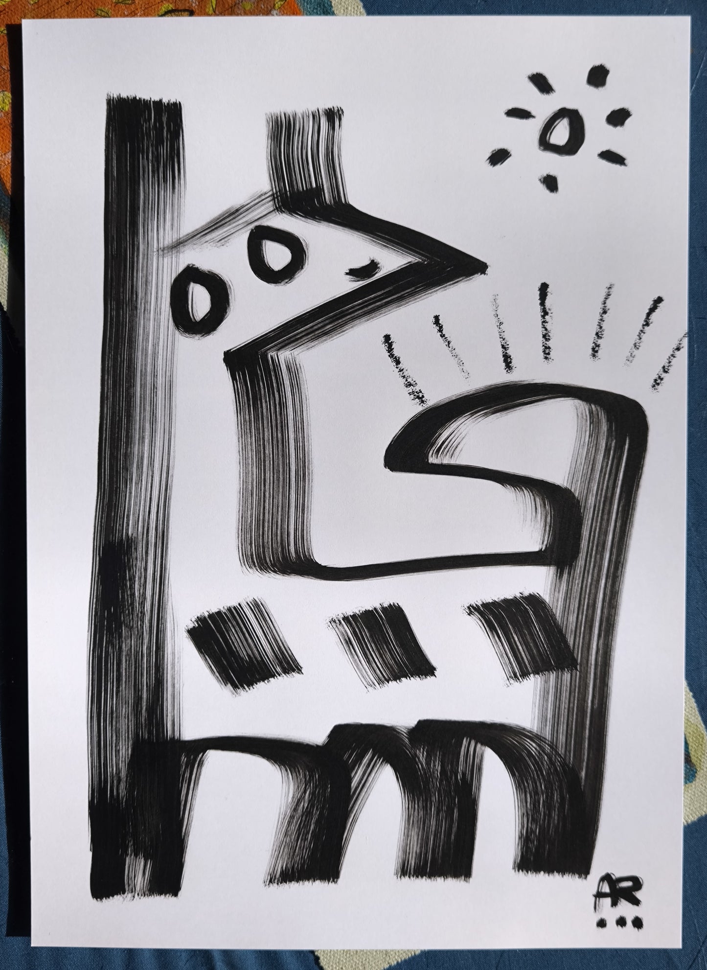 4 DRAWINGS B&W