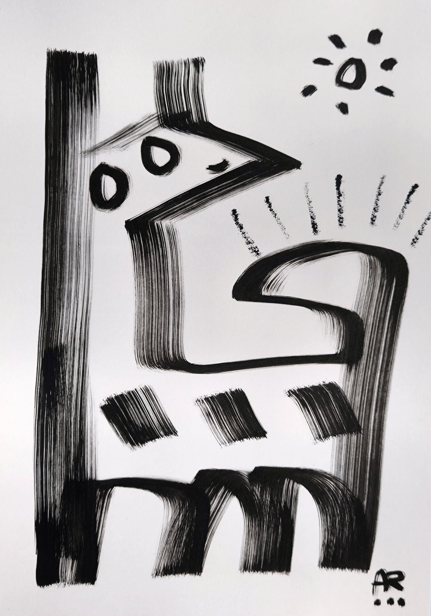 4 DRAWINGS B&W