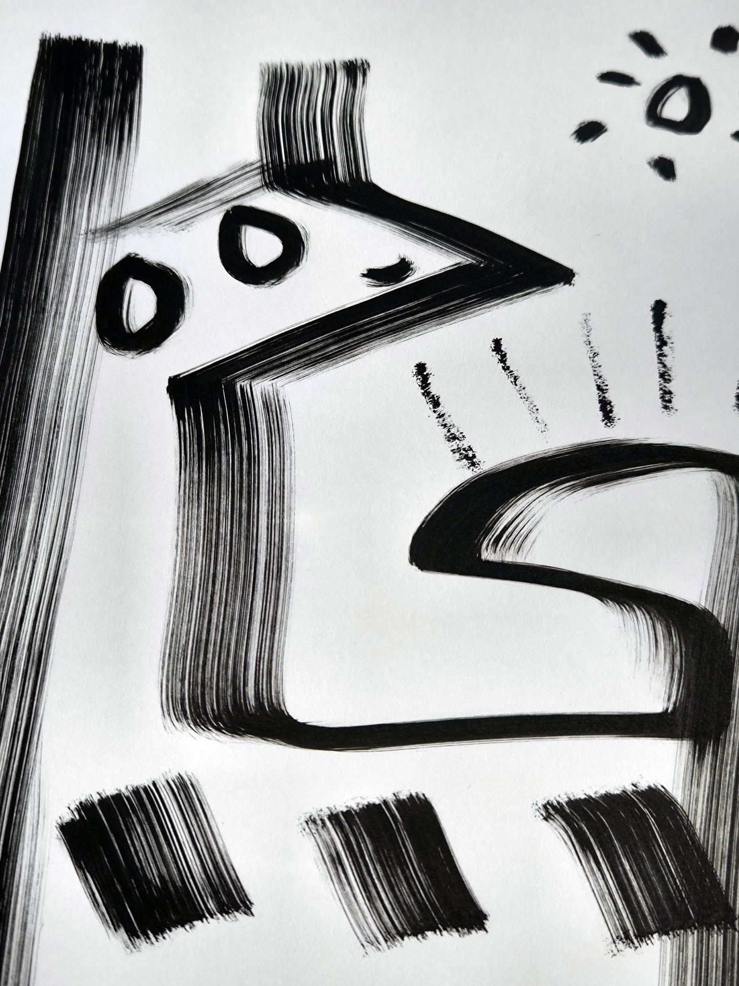 4 DRAWINGS B&W