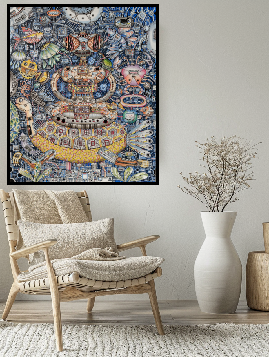 Evolution of living things "Thai artist"
