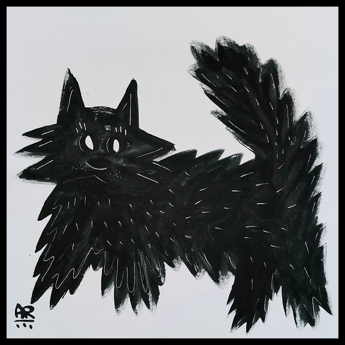 BLACK ANIMAL - CAT